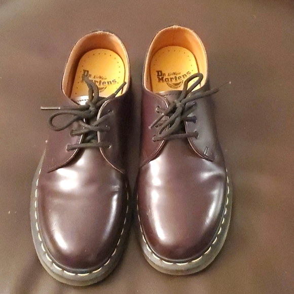 Maroon Oxford Docs Unisex - Picture 1 of 4